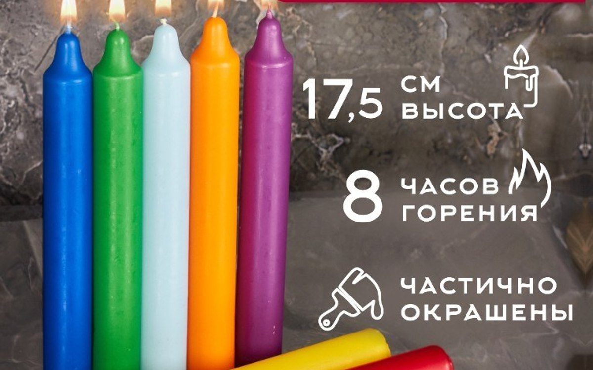 Декоративные свечи для магазина: что взять в первую партию